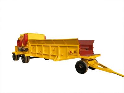 China Large Wood Crusher Drum Wood Chipper, Mobile Diesel Wood Chipper Machine for sale