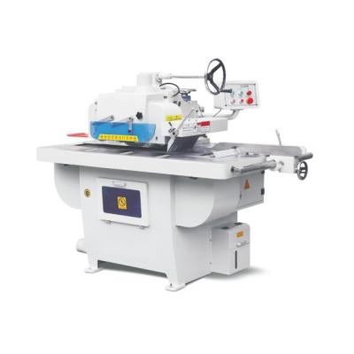 China Woodworking Single Blade Rip Saw Wood Cutting Machine/Timber Trimming Side Woodworking Rip Saw for sale