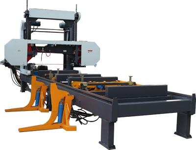 China hydraulic automatic cnc bandsaw machine, band saw mills, cutting board wood for sale