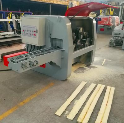 China Log production line Multirip Saw Machine multiple blades ripsaw for log diameter 500mm for sale