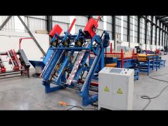 Semi Automatic American Pallet Nailing Machine Stringer Pallet Making Machine