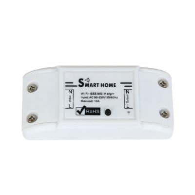 China WiFi smart switch hot sale max 10A current circuit control smart wifi breaker for sale