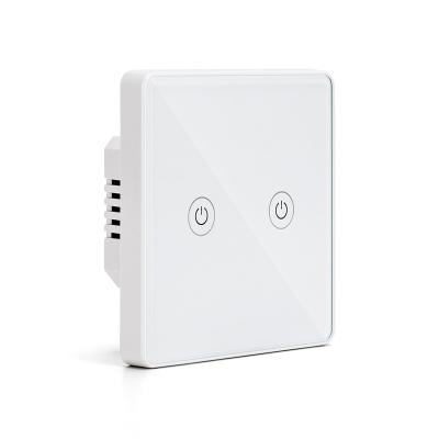 China 1/2/3Gang 1/2/3 Band WiFi Smart Light Switches UK EU Panel with Voice Control by Amazon Alexa Google Assistant for sale