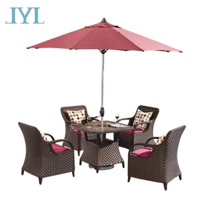 China UV-Resistant Discount Rattan Table Furniture For Outdoor High End Patio Garden Furniture for sale