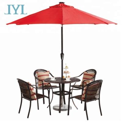 China UV-Resistant Garden Patio Rattan Furniture Aluminum Rattan Furniture for sale