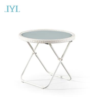 China UV-resistant high quality outdoor garden furniture KD foldable table set for wholesale for sale