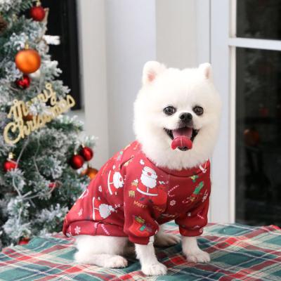 China Viable The Most Popular Hot Selling Christmas Pet Costume Dog Christmas Sweater Clothes for sale