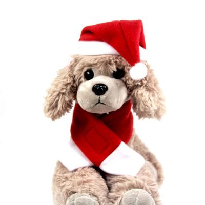 China Viable Pet Accessories Festival Christmas Pet Scarf Hat for Dogs Cats Puppy Doggie Pet Christmas Scarf for sale