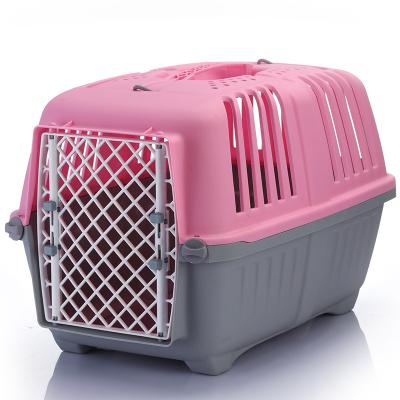 China Wholesale Breathable Travel Carrier Cage Carrier Airline Pet Carrier Airline Breathable Pet Carriers Cages Carriers for sale