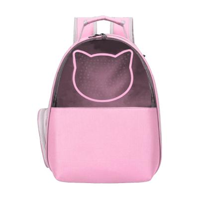 China Wholesale High Quality Breathable Pet Carrier Backpack Pet Travel Backpack Cat Bags Pet Transport Carrier Space Capsule for sale