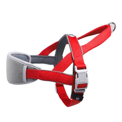 China Viable No Pull Dog Harness No Obstruction Adjustable Soft Padded Dog Harness Pet Vest For Small To Large Dogs for sale