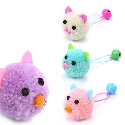 China Viable Cat Toys Mice Rattle Play Mice With Bell Ringing Sounds Cat Mouse Toys For Interactive Cats for sale