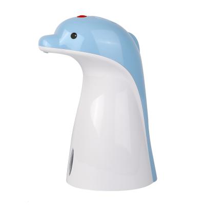 China Battery Operated Automatic Sensor Free Automatic Cartoon Foaming Soap Dispenser IR Foaming Hand Soap Dispenser for sale