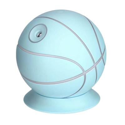 China Car Creatived Design Ball Humidifier USB Basketball Desktop Humidifier with Night Light for sale