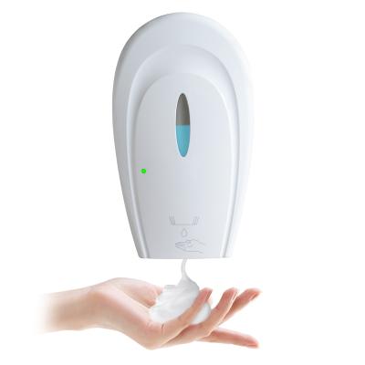 China Private Foam Hand Soap Dispenser Sanitizer Dispenser White Mold Soap Dispenser With Table Floor Stand for sale