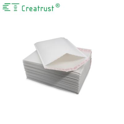 China Custom Logo White Poly Mailer Moisture Proof Bubble Poly Bags For Garment Packaging for sale