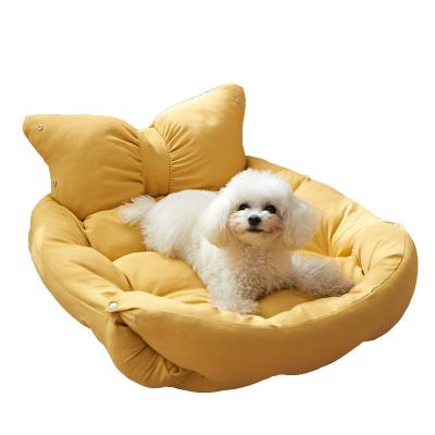 China Breathable Multifunctional Dog Nest Sleep Washable Cotton 3 In 1 Soft Sleep Pet Bed For Dogs for sale