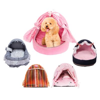 China Print Set Sustainable Indestructible Leather Bedding Pet Supplies Dog for sale