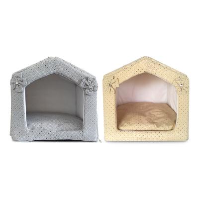 China XL Viable Wholesale Luxury Colored Porcelain Square Frame Pet Teepee for sale