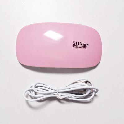 China Portable Hot Selling Sun Mini Led Nail Lamp 6w UV Energy Saving and Portable Sun Mini Uv Led Nail Light for Curing Gel Polish for sale