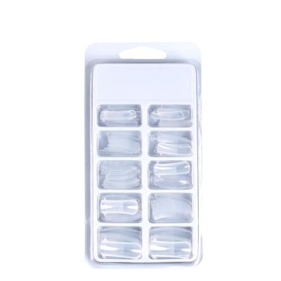 China Easy To Apply High Quality 100pcs/box Double Ballerina Forms With Ladder Nail Extension Mold Tips Reusable Nail Builder Mold for sale