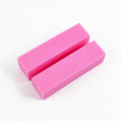 China Nail Art Buffing Tools Wholesale Square Small Size Orange White Blue Diamond Nail Files Yellow Pink Nail Sponge File Block for sale