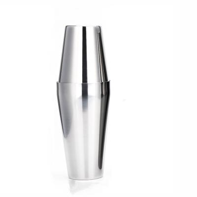 China Durable Amazon Sale Food Grade Boston Shaker 600ml 800ml Stainless Steel Hot Cocktail Shaker for sale