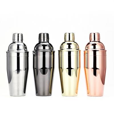 China Sustainable Cocktail Shaker 750ml Bar Shaker For Bartender Holding Shakers Stainless Steel Large Bar for sale