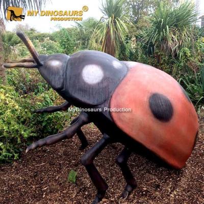 China Waterproof MY DINO Outdoor Theme Park Ladybirds Model Animatronic Insects for sale