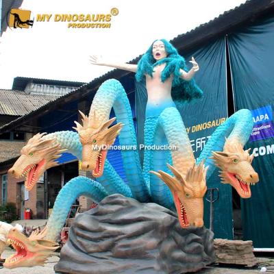 China Waterproof My Human Dino Animatronic Witches Halloween Statue AA635 for sale