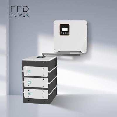 China FFD POWER Battery with Lifepo4 5 Battery Solar Power System for sale