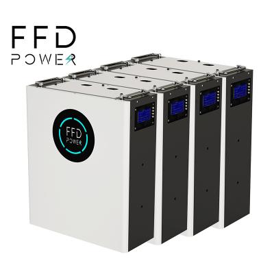 China FFD 5 POWER inverter battery 48V 51.2V 5Kwh 10Kwh 15Kwh lithium lifepo4 solar power storage battery for sale