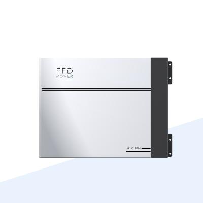 China FFD POWER Powerwall 48v Lifepo4 Lithium Ion Battery 10kwh Solar Home Energy Storage System 48v Powerwall 4.8KWh for sale