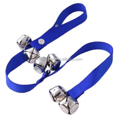 China Viable Pet Doorbell Rope Dog Out Alarm Bell Lanyard Guide Dog Doorbell for sale