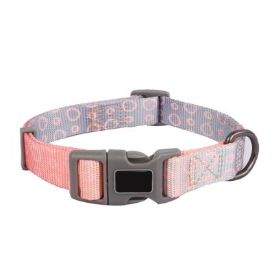 China Custom Made Durable Luxury Nylon Pet Rust Prevention Large Personalized Dog Collars for sale