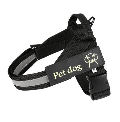 China Padded Adjustable Pet Chest Straps Harness Vest Pet Basic Halter Harnesses For Dog Pet for sale