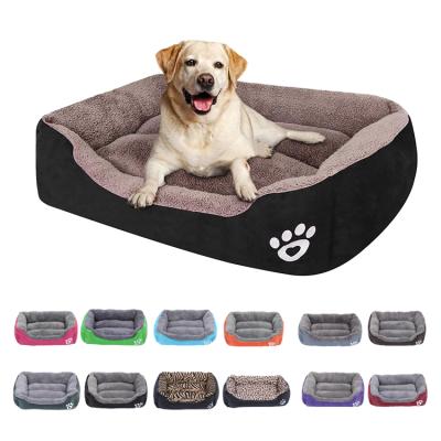 China Waterproof Pet Beds And Accessories Dog Sofa Bed Dog Nest Large Rectangle Breathable Pet Beds for sale