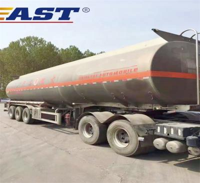 China Low price second hand 3 axles tanker semi trailer IS tank transport semi truck trailer truck trailer for sale