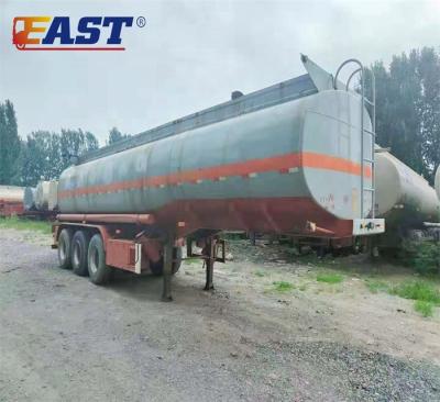 China Used 3 axles semi truck trailer EST tanker trailer transport used tank semi truck trailer for sale