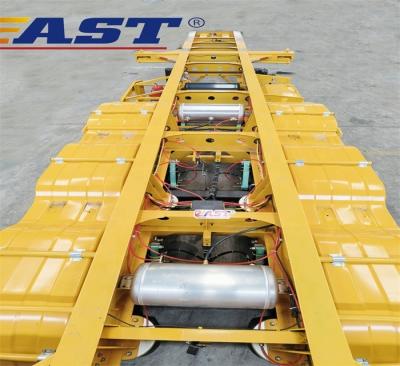 China Skeleton Semi Trailer Skeleton Container Truck Trailer EST Car Container Trailer Skeleton Trailer for sale