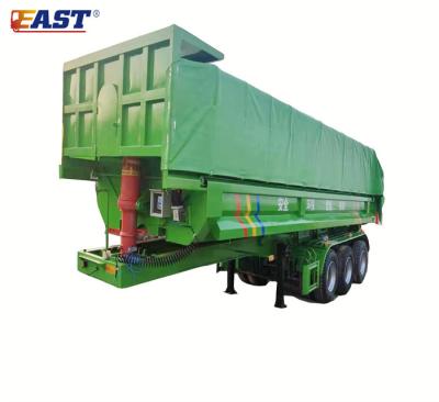 China EASTERN 3 Axles Dumper Trailer Truck Semi Trailer Dump Truck Rear Trailer For Sale for sale