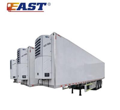 China Refrigerated Truck Trailer IS 3 Axles 40Tons Trailer Refrigerated Semi Trailer 3 Axle Refrigerated Semi Trailer for sale