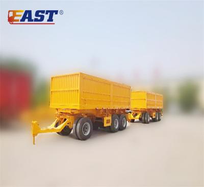 China High Quality EST Trailer Full Bar Barrier Trailer 3 Axles Suction Trailer Truck for sale