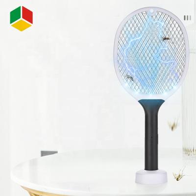 China Latest Moskito Fly Killer Zebra Eco-Friendly Electric Mosquito Swatter Electric Mosquito Swatter Mosquito Swatter With Led Light for sale