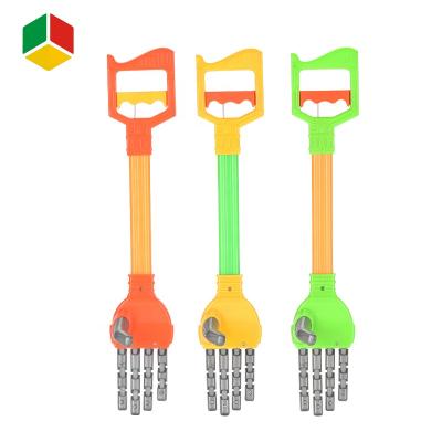 China Terminator Grabber Robot Arm Plastic Toy QS Toy Hot Mechanical Hand Tool Set Terminator Grabber Robot Arm Plastic Toy For Cosplay for sale