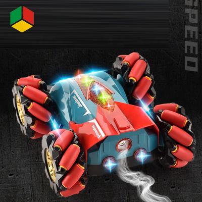 China RC Hobby QS Toys 2.4G 4CH Spraying Water Light Spraying Music Stunt Drift Car Toy Sensingi Resistance 1/16 RC for sale