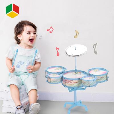 China Educational Toy QS Toys Kid Jazz Educational Musical Toy Fashion High Quality Rock Electric Drum Set Toy In Musical Instrument for sale