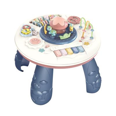 China Children Interesting Baby Educational Game Learning Desk Toys Pleasant Music Study Table For Children 50.00*16.00*39.00cm for sale