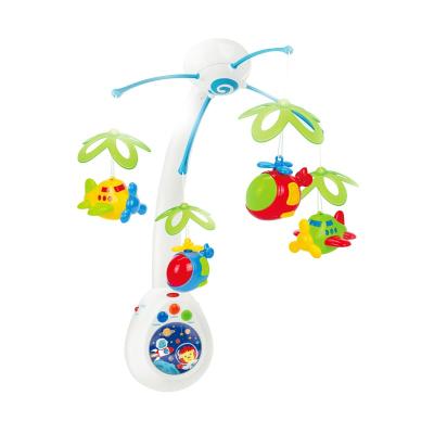 China Dreamful Space Bed Ring Toy Rotation Baby Musical Mobile with RC Projector Bed Bell Toys 44.00*16.00*28.00cm for sale