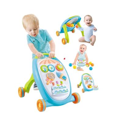 China New Baby Walker Design Music Baby Walker Stroller Pram Piano Walker Barrow Whit Baby Toy for sale